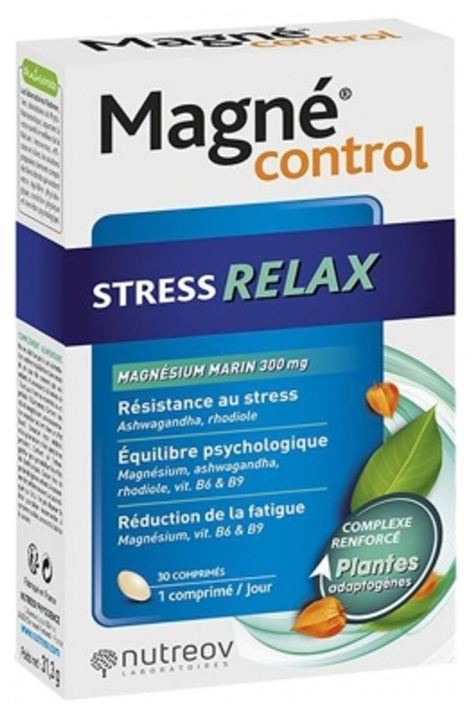 Nutreov Magnã© Control Stress Relax 30 Tablets