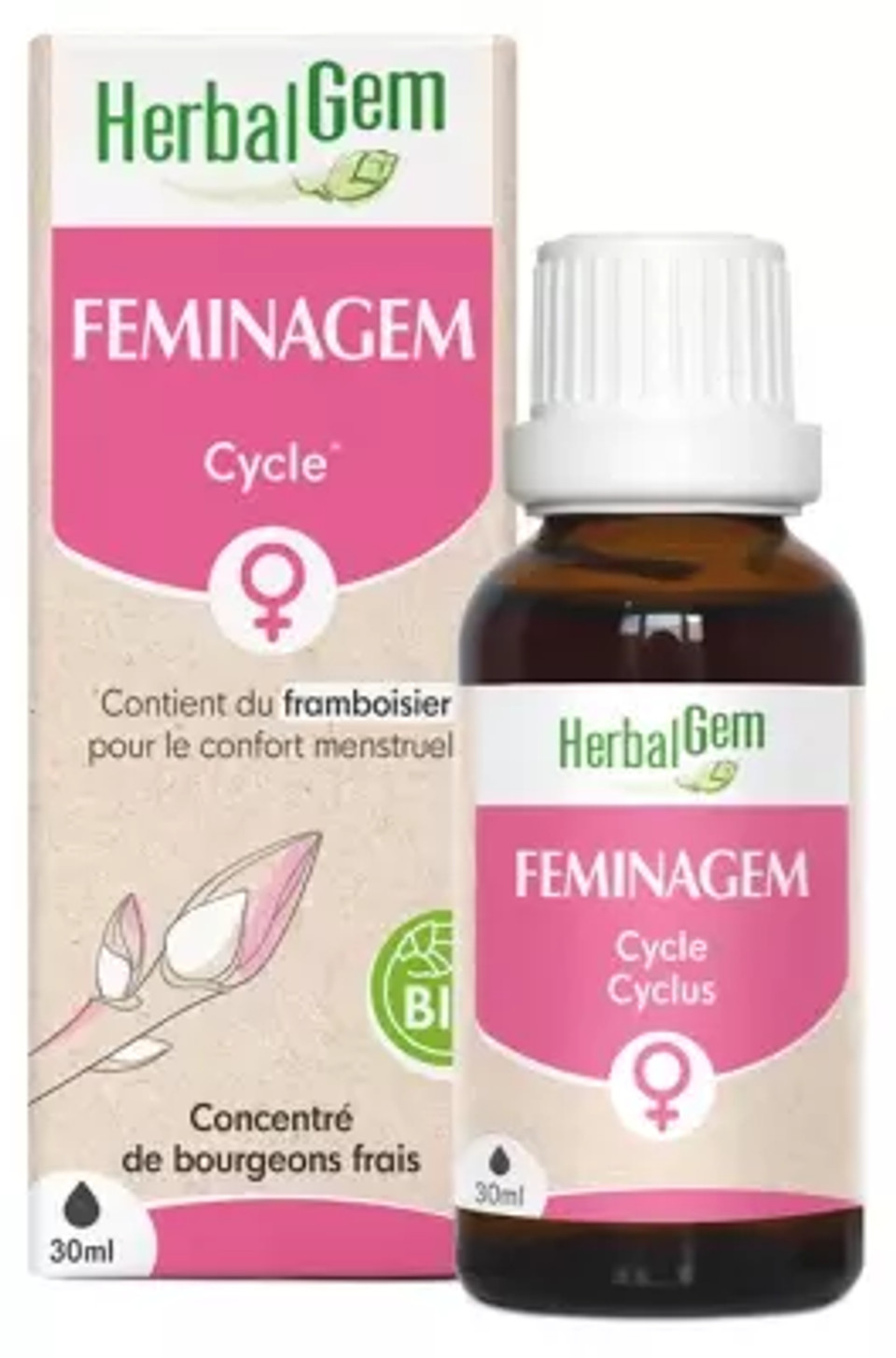 Herbalgem Organic Feminagem Cycle 30Ml