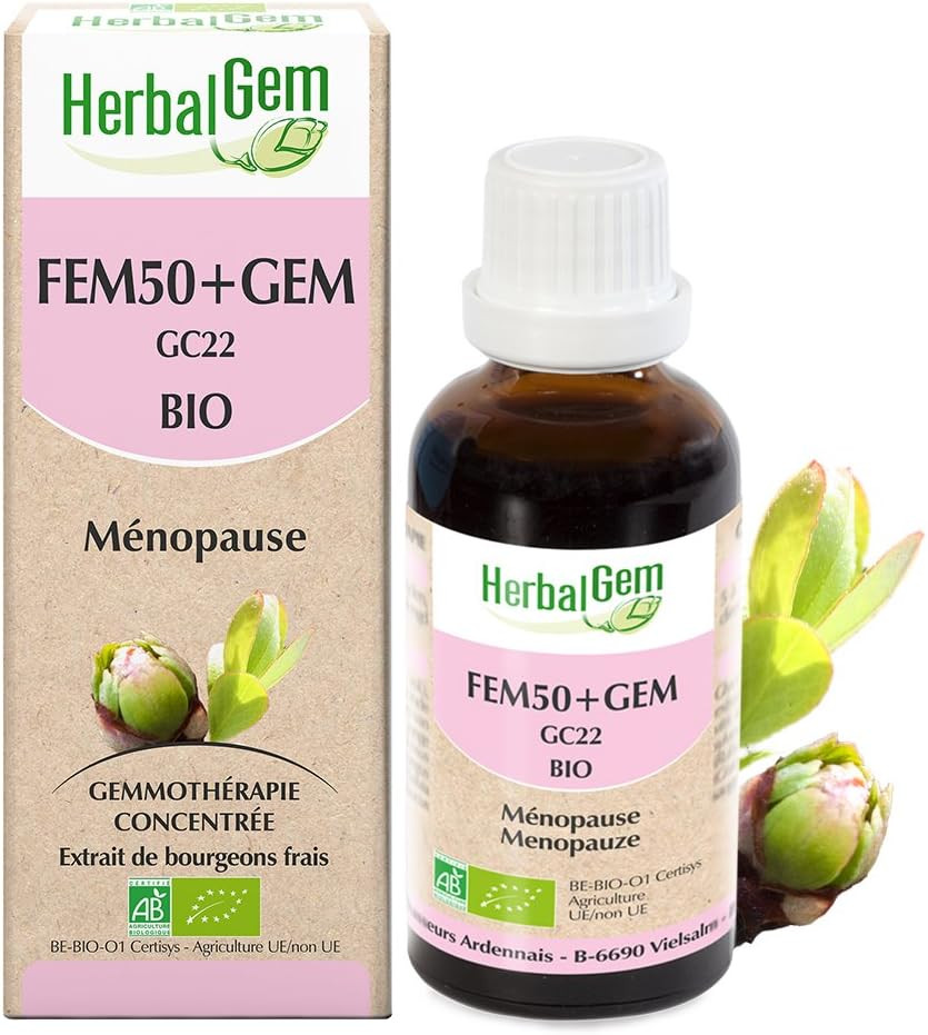 HerbalGem Organic Fem50+Gem 30ml