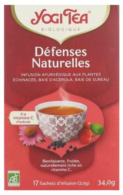 Yogi Tea Natural Defenses Organic 17 Sachets