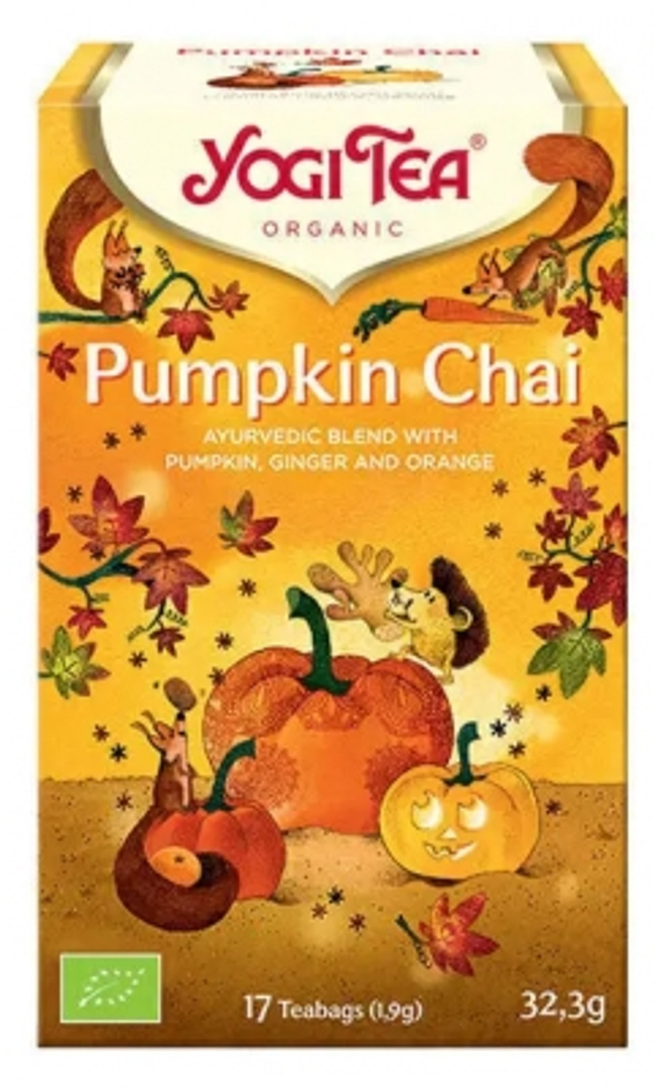 Yogi Tea Pumpkin Chaã¯ Organic 17 Sachets