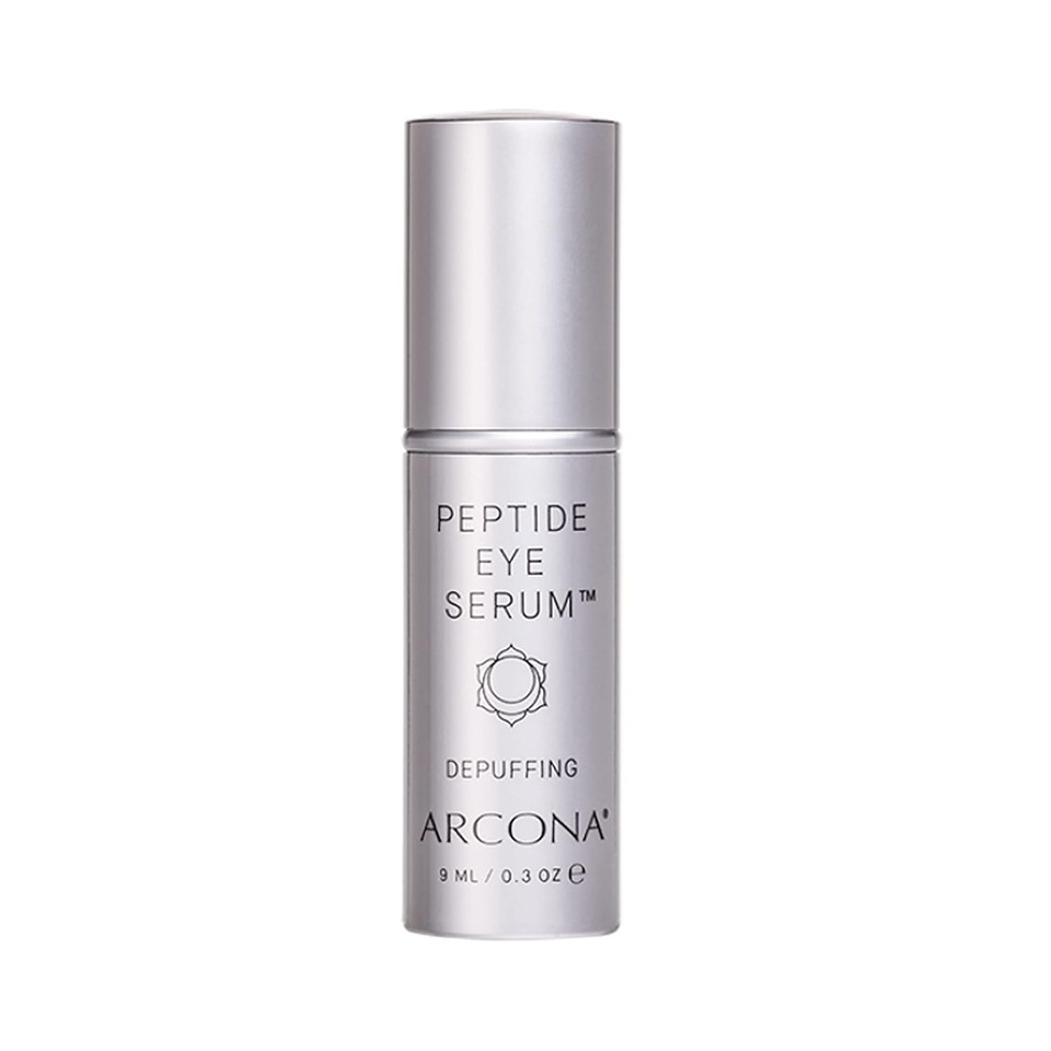 Arcona Peptide Eye Serum - Coffee Extract Reduces Puffiness, Aloe + Lavender Soothe, Peptides Reduce Fine Lines + Wrinkles .3 Oz. Made In The Usa