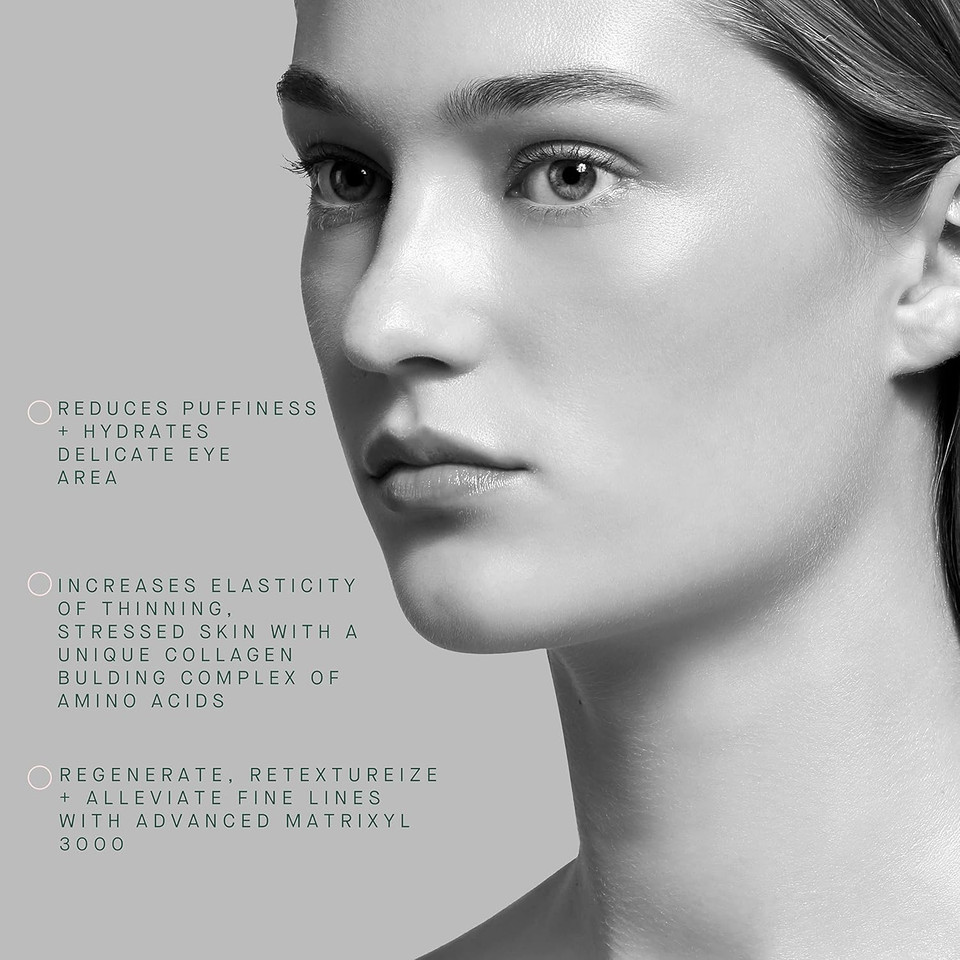 Arcona Peptide Eye Serum - Coffee Extract Reduces Puffiness, Aloe + Lavender Soothe, Peptides Reduce Fine Lines + Wrinkles .3 Oz. Made In The Usa