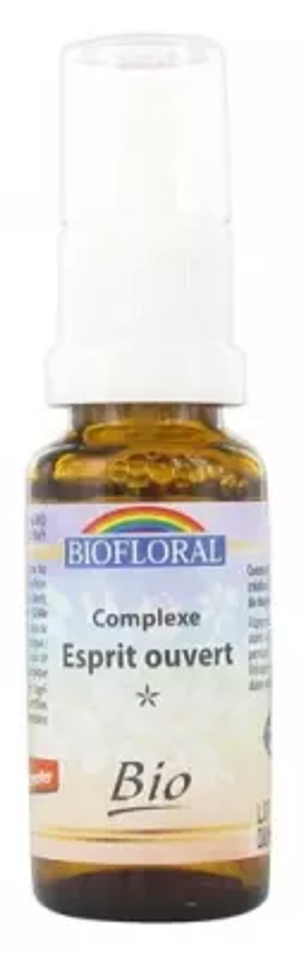 Biofloral Bach Flowers Organic Complex Open-Mind C8 20 Ml