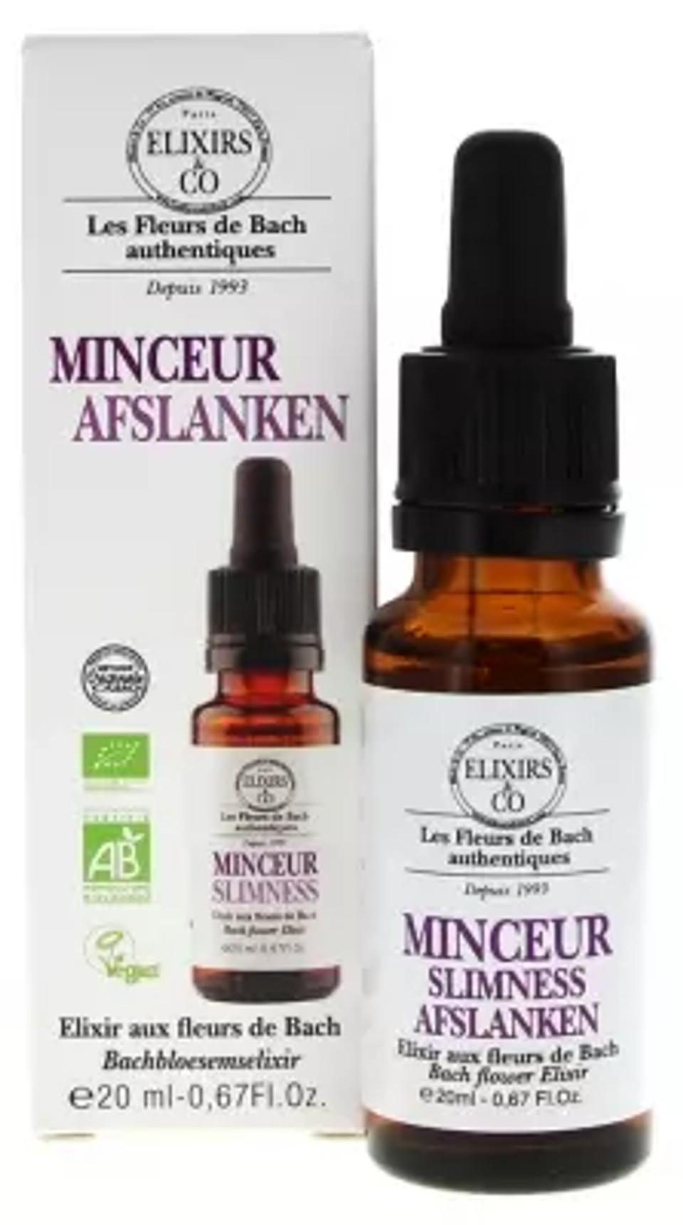 Elixirs & Co Slimness Organic 20Ml