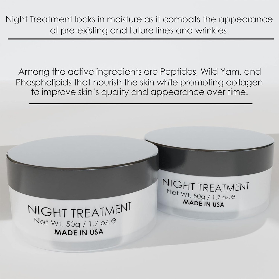 Bodyography Night Treatment Eye Serum - Reduces Dark Spots, Acne, Puffy Eyes & Wrinkles