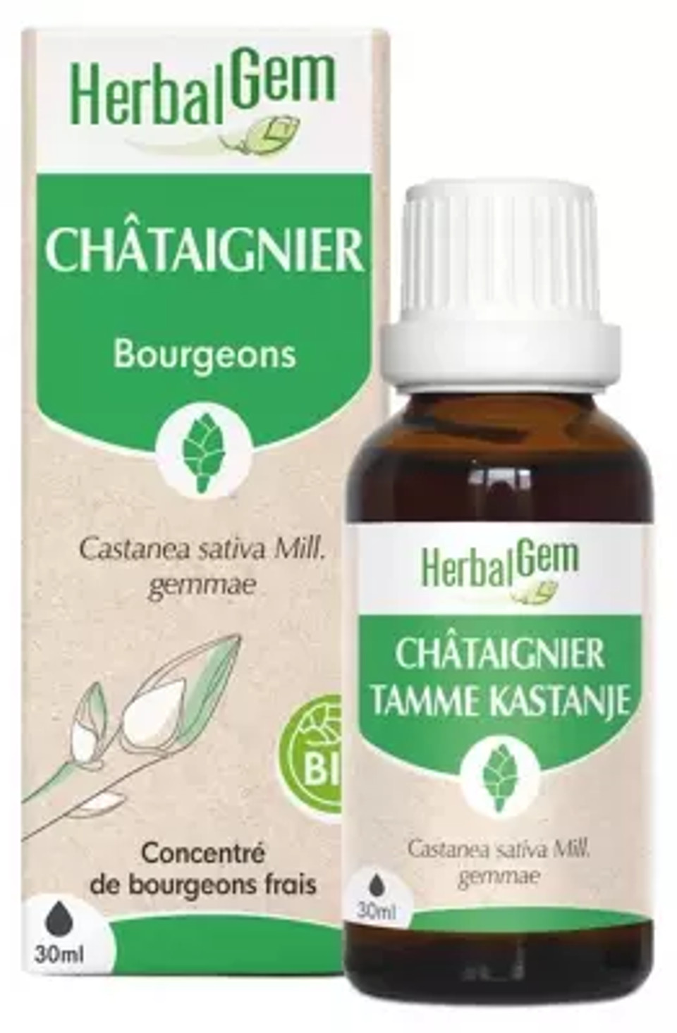 Herbalgem Organic Chestnut 30Ml