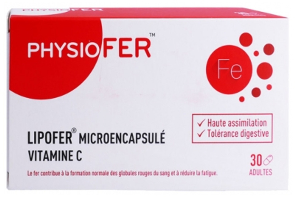 Laboratoire Immubio Physiofer 30 Capsules