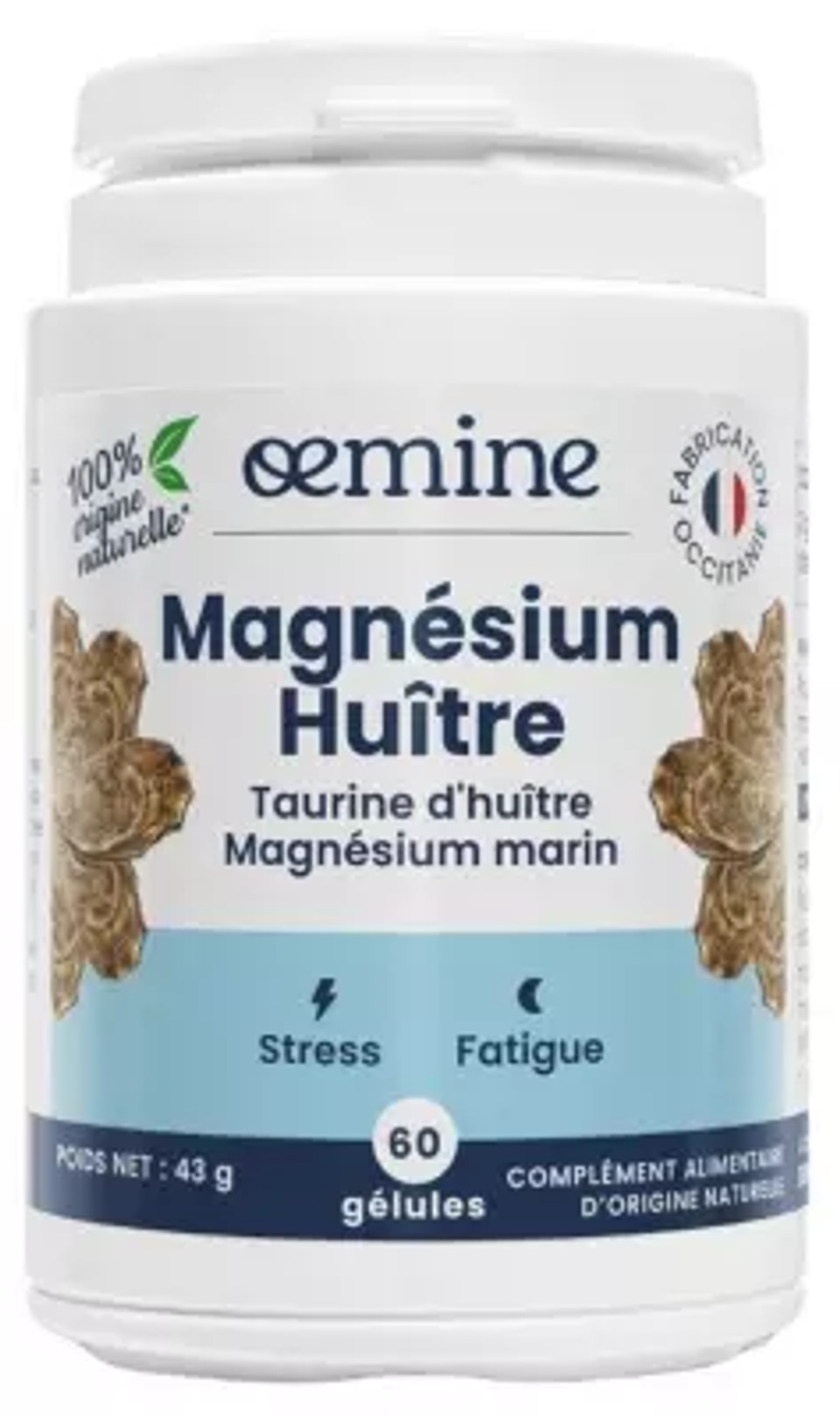 Oemine Magnesium Oyster 60 Capsules