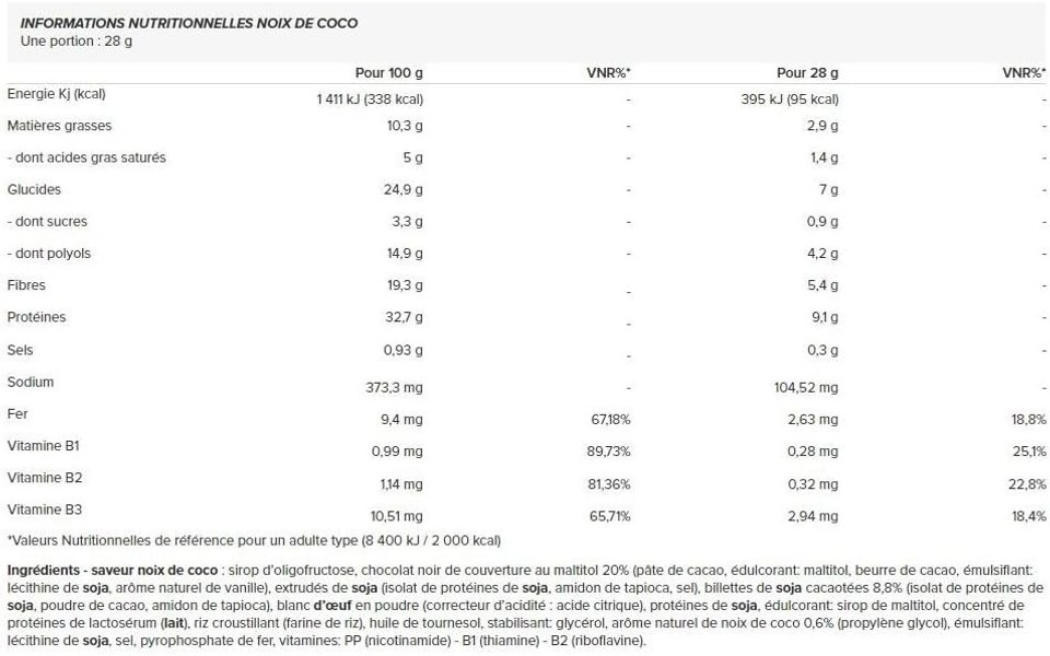 Eafit Active Food The Fit Bar Coco Flavour 28g