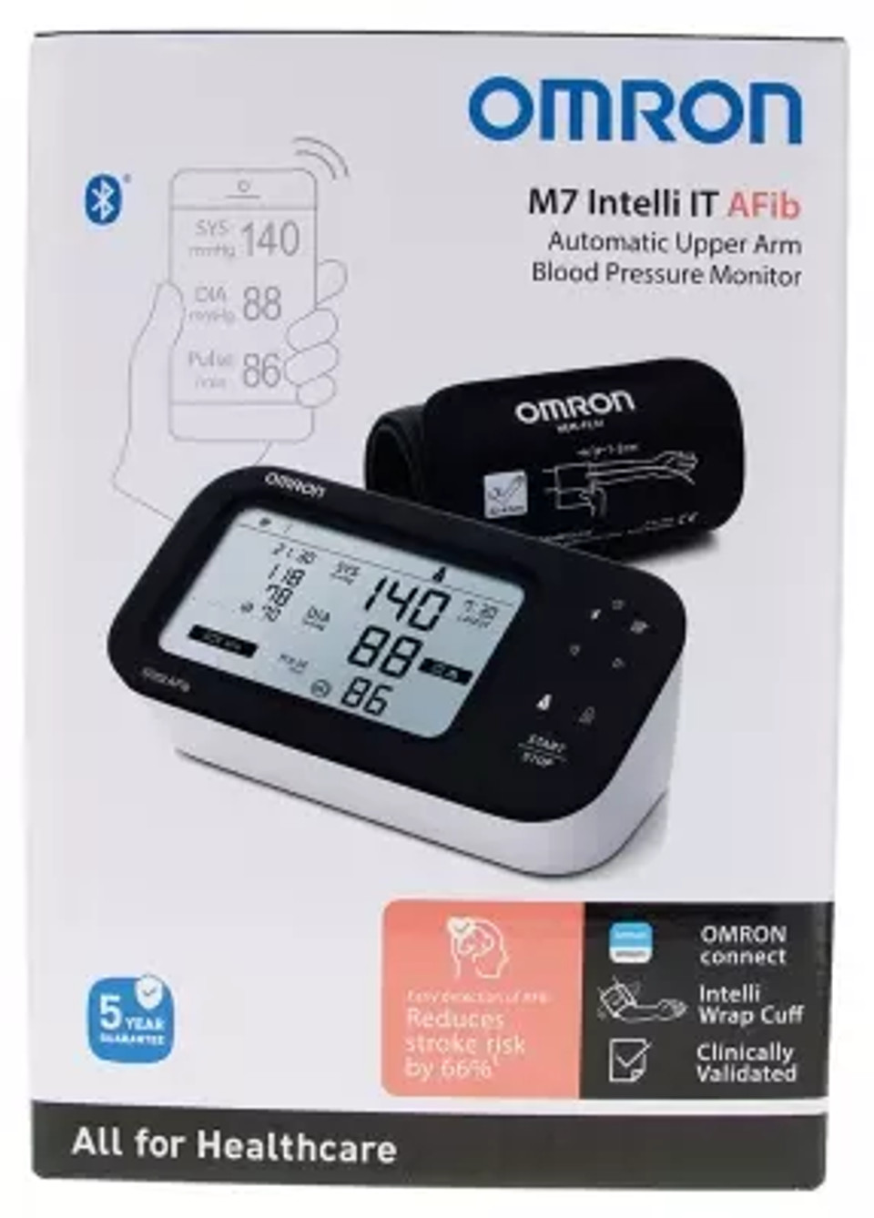 Omron Intelli It Afib M7 Automatic Cuff Blood Pressure Monitor