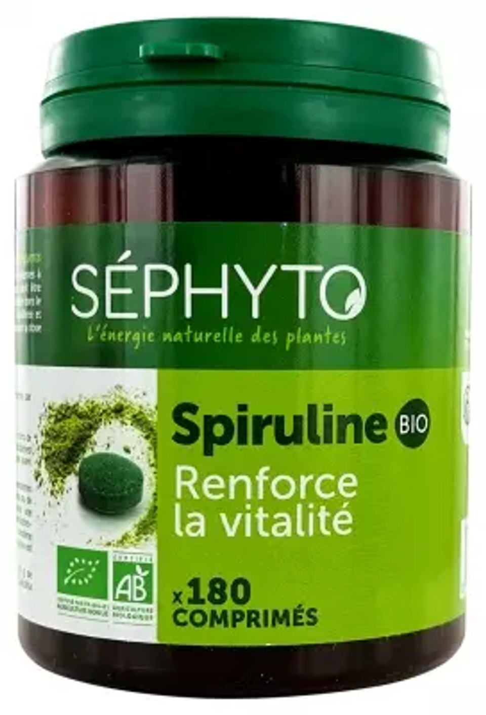 Sã©Phyto Spirulina Organic 180 Tablets