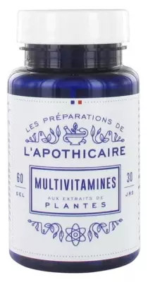 Les Prã©Parations De L'Apothicaire Multivitamin 60 Capsules