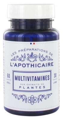 Les Prã©Parations De L'Apothicaire Multivitamin 60 Capsules