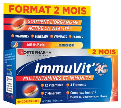 Fortã© Pharma Immuvit' 4G 60 Tablets