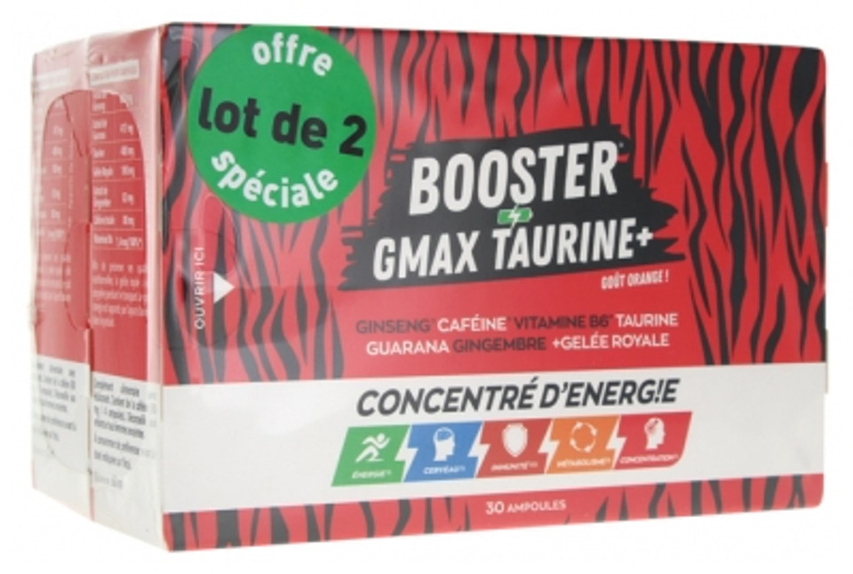 Ea Pharma Gmax Taurine+ 2 X 30 Phials