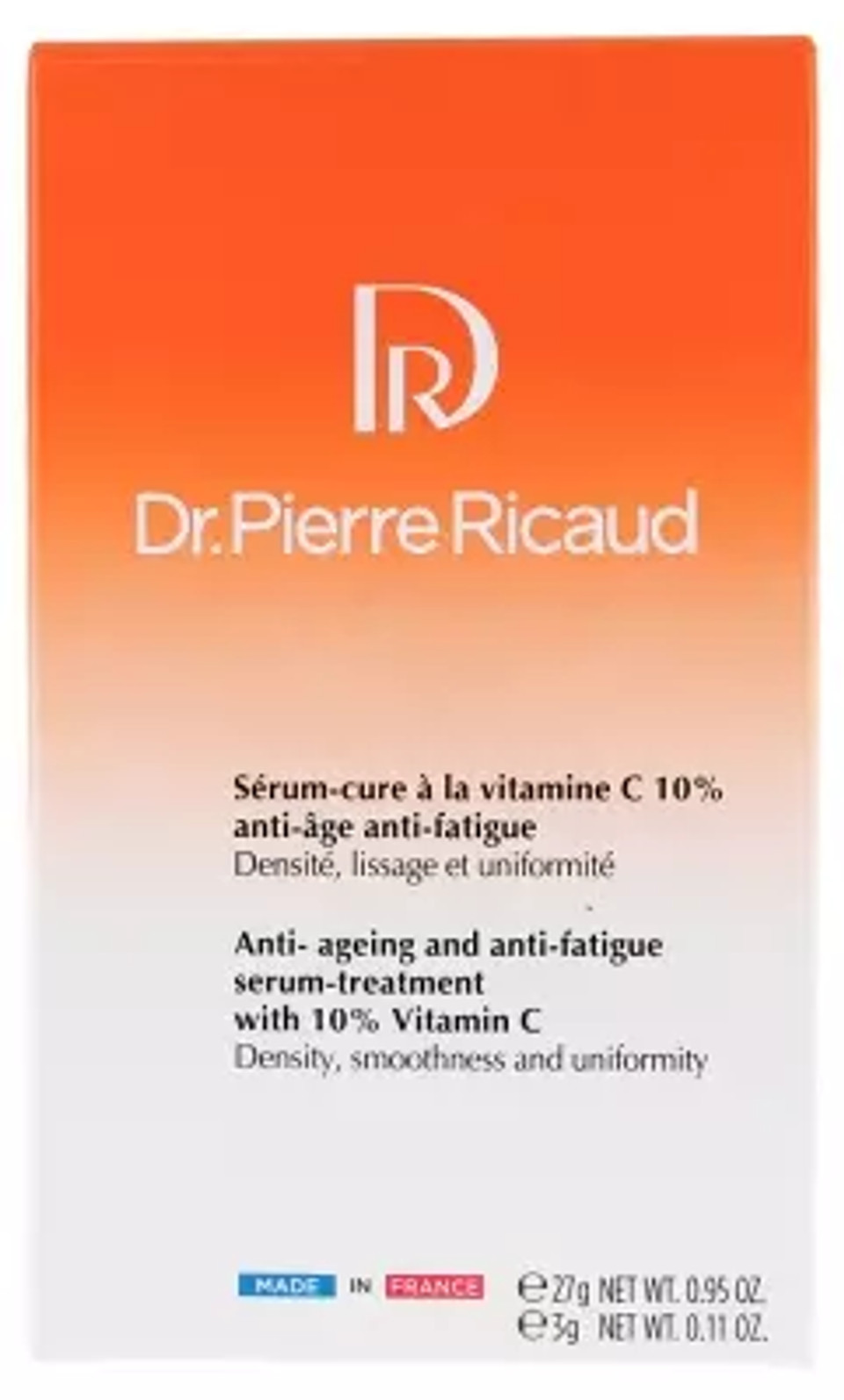 Dr Pierre Ricaud Vitamin C Serum-Cure 10% Anti-Fatigue And Anti-Aging 27 G