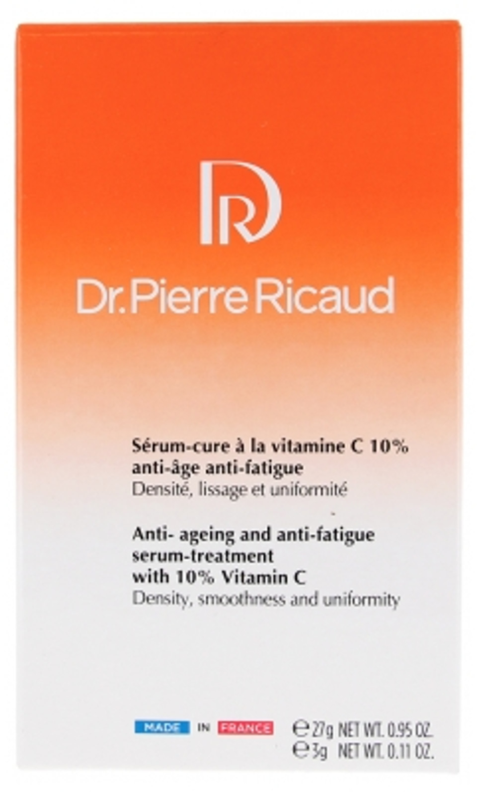 Dr Pierre Ricaud Vitamin C Serum-Cure 10% Anti-Fatigue And Anti-Aging 27 G