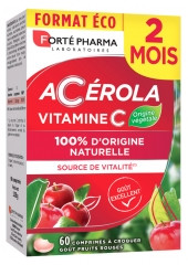 Fortã© Pharma Energy Acerola 60 Tablets To Crunch