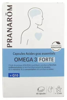 Pranarã´M Omã©Ga 3 Forte 60 Capsules