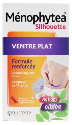 Nutreov Mã©Nophytea Silhouette Flat Stomach 30 Capsules