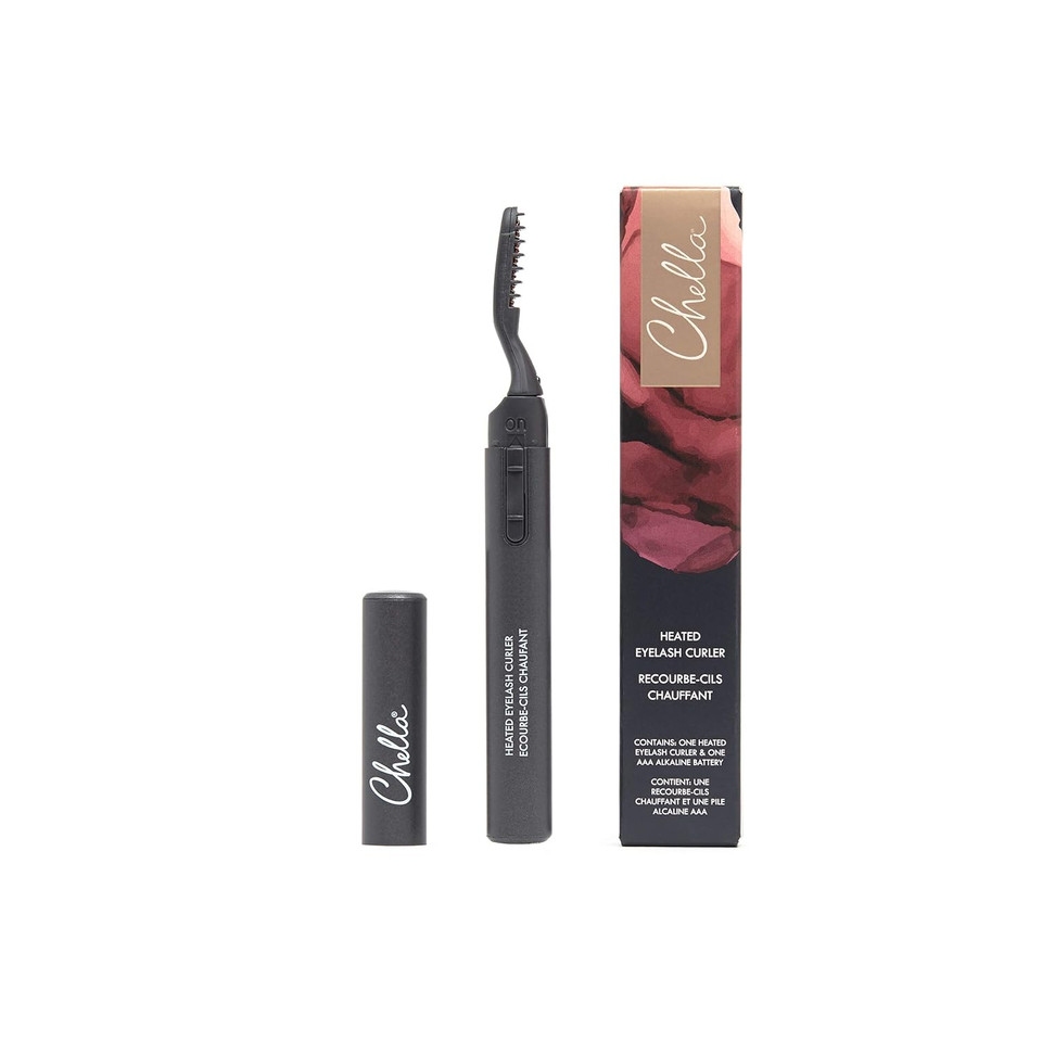 Chella Heated Eyelash Curler With Included Aaa Battery - Safe And Gentle Won'T Damage Your Eyelashes (Aaa Battery)Aaa Battery