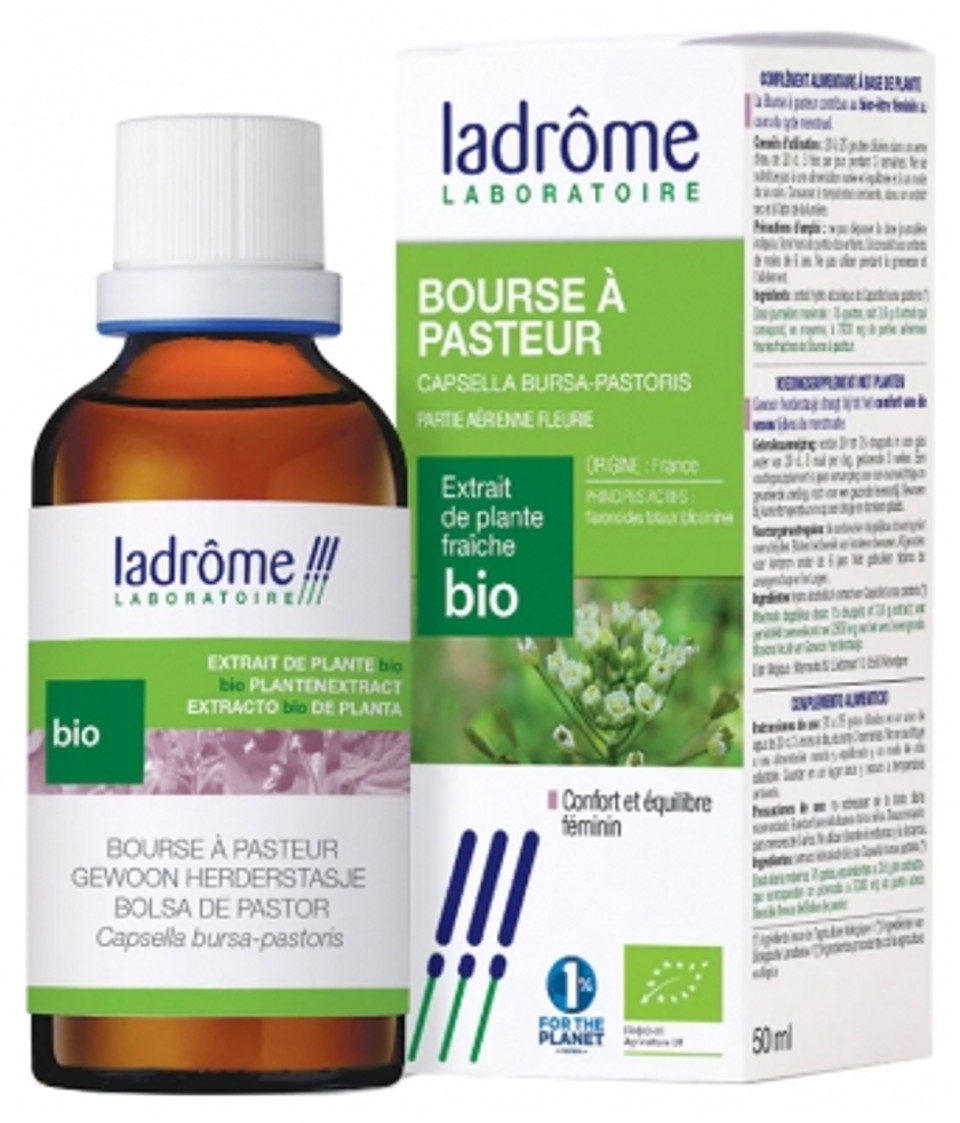 Ladrã´Me Organic Fresh Plant Extract Shepherd'S Purse 50Ml