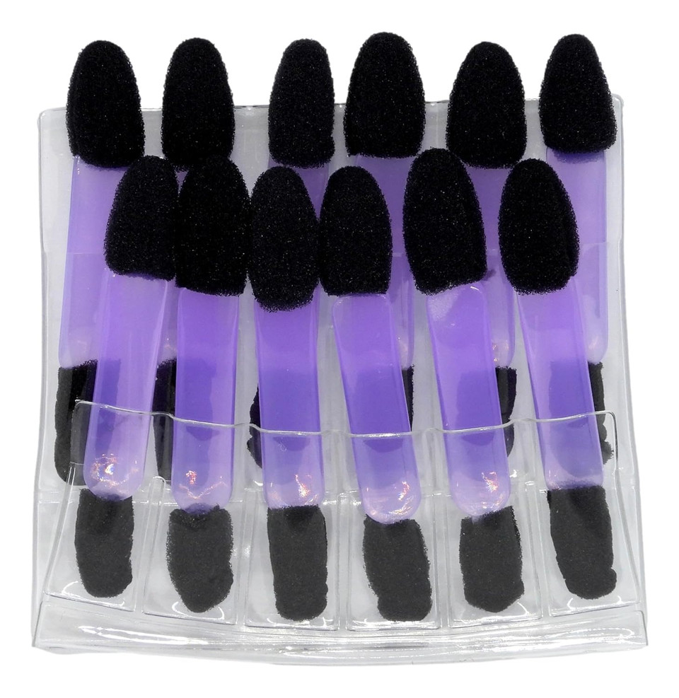 Cala Double-Tip Eyeshadow Applicators 12 Count, 12 Count