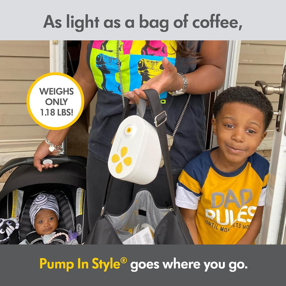 Medela Pump In Style Breast Pump Starter Kit | Classic Pump | Double Electric Breastpump With Bottles