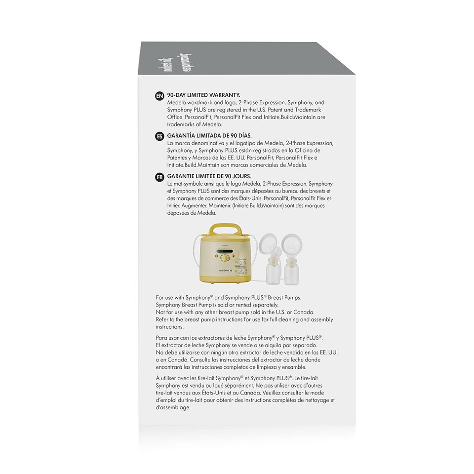 Medela Symphony Breast Pump Kit, Double Pumping System Includes Everything Needed To Start Pumping With Symphony, Made Without Bpa