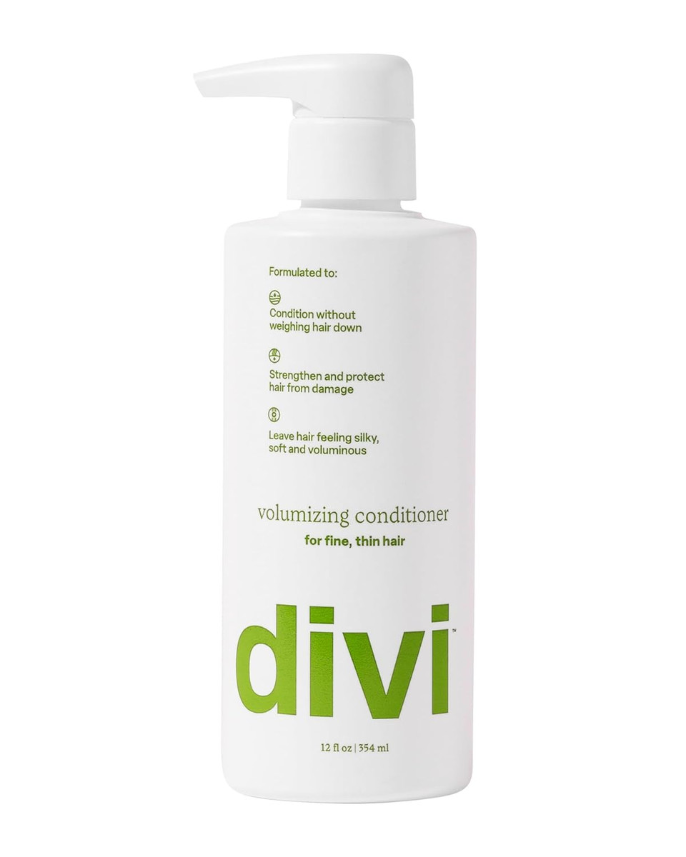 Divi Volumizing Conditioner For Women And Men - Lightweight Volume Conditioner For Fine Hair - Designed To Strengthen And Protect The Hair From Damage, 12 Fl Oz