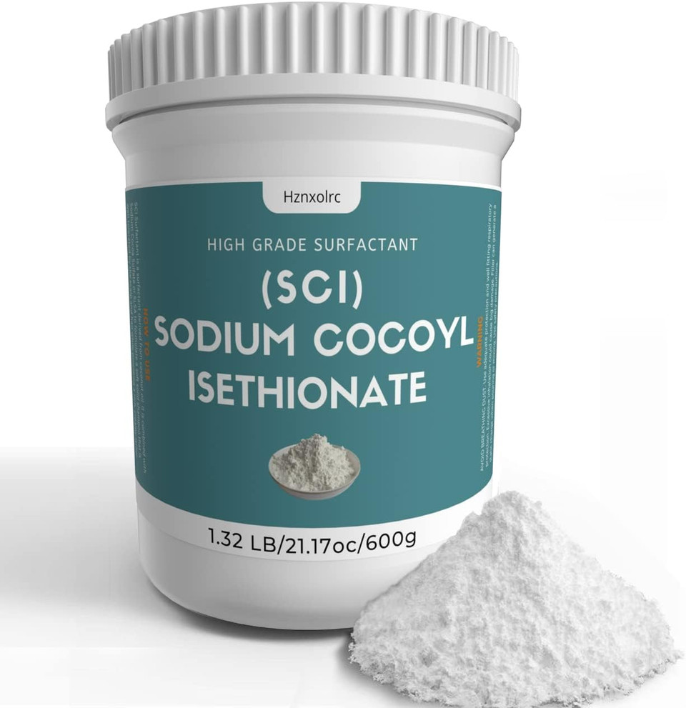 21.17 Oz Sodium Cocoyl Isethionate, Premium Sodium Cocoyl Isethionate (Sci) Powder, Amazing Bubbles, Gentle On Skin, Biodegradable, Suitable For Making Bath Bombs, Bath Truffles And More 21.17 Oz Sodium Cocoyl Isethionate, Premium Sodium Cocoyl Isethionate (Sci) Powder, Amazing Bubbles, Gentle On Skin, Biodegradable, Suitable For Making Bath Bombs, Bath Truffles And More