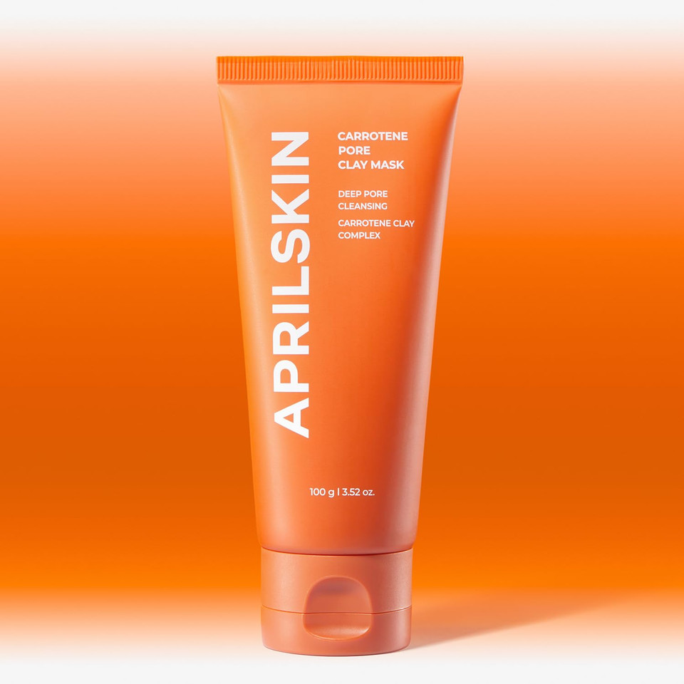 Aprilskin Glow Reset Mask Duo - Calendula Flower Infused Peel Off Mask & Carrotene Ipmp 3-Min Quick Dry Pore Caring Clay Mask, Gentle Exfoliation And Deep Pore Care For Radiant, Refreshed Skin