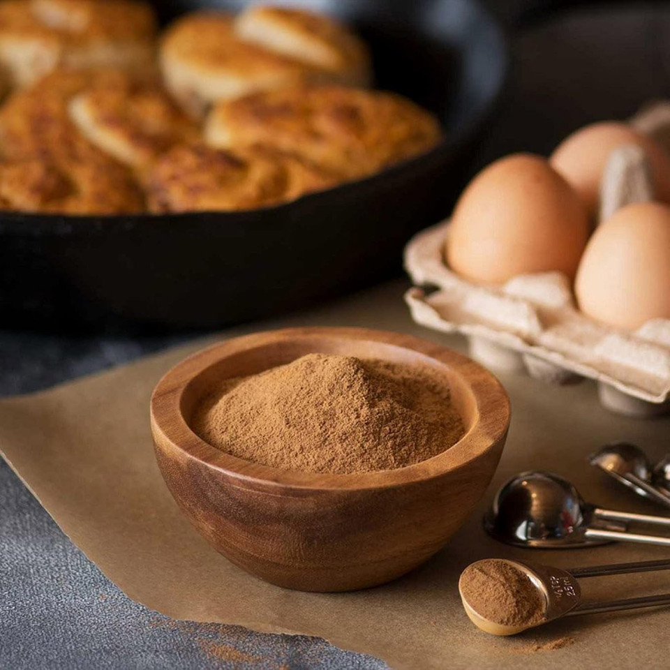 Frontier Co-Op Fair Trade Ground Ceylon Cinnamon Powder Organic, Kosher, 5.57Oz - Bulk Bag Refill For Shaker, Baking, Beverages, And Cooking