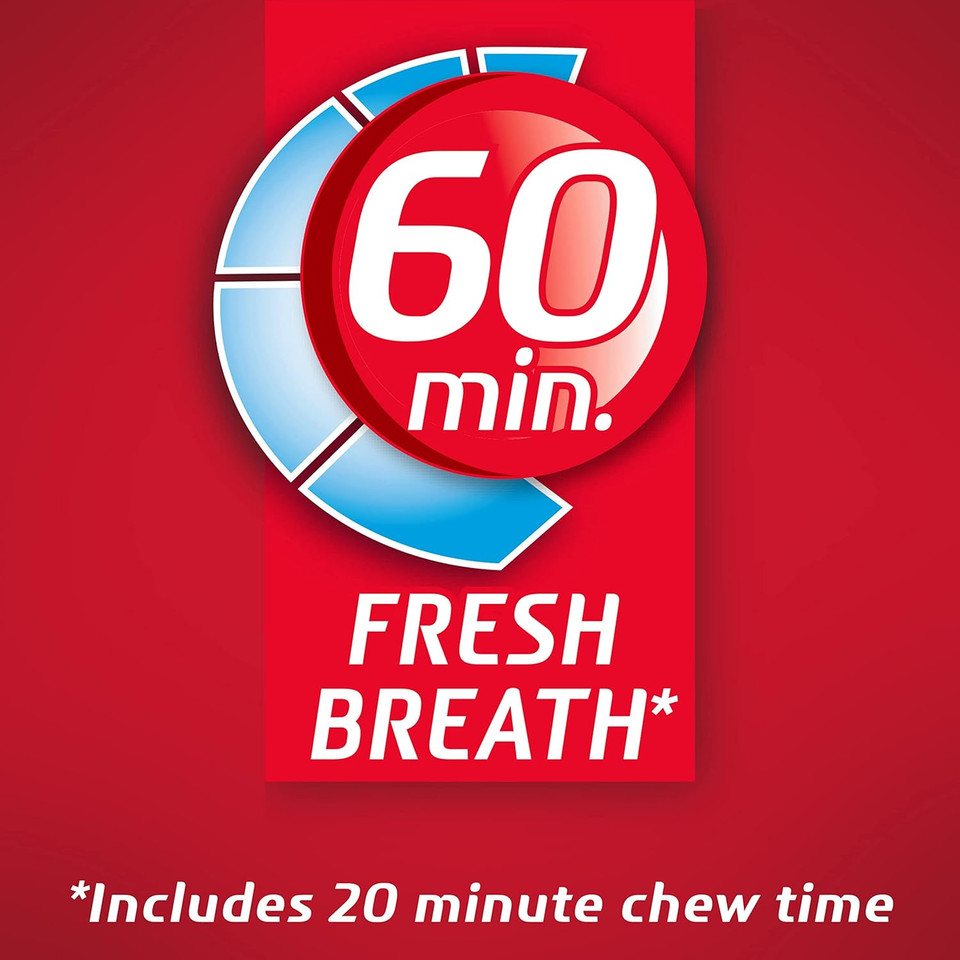 Dentyne Fire Spicy Cinnamon Sugar Free Gum, Pack Of 9 (144 Total Pieces)