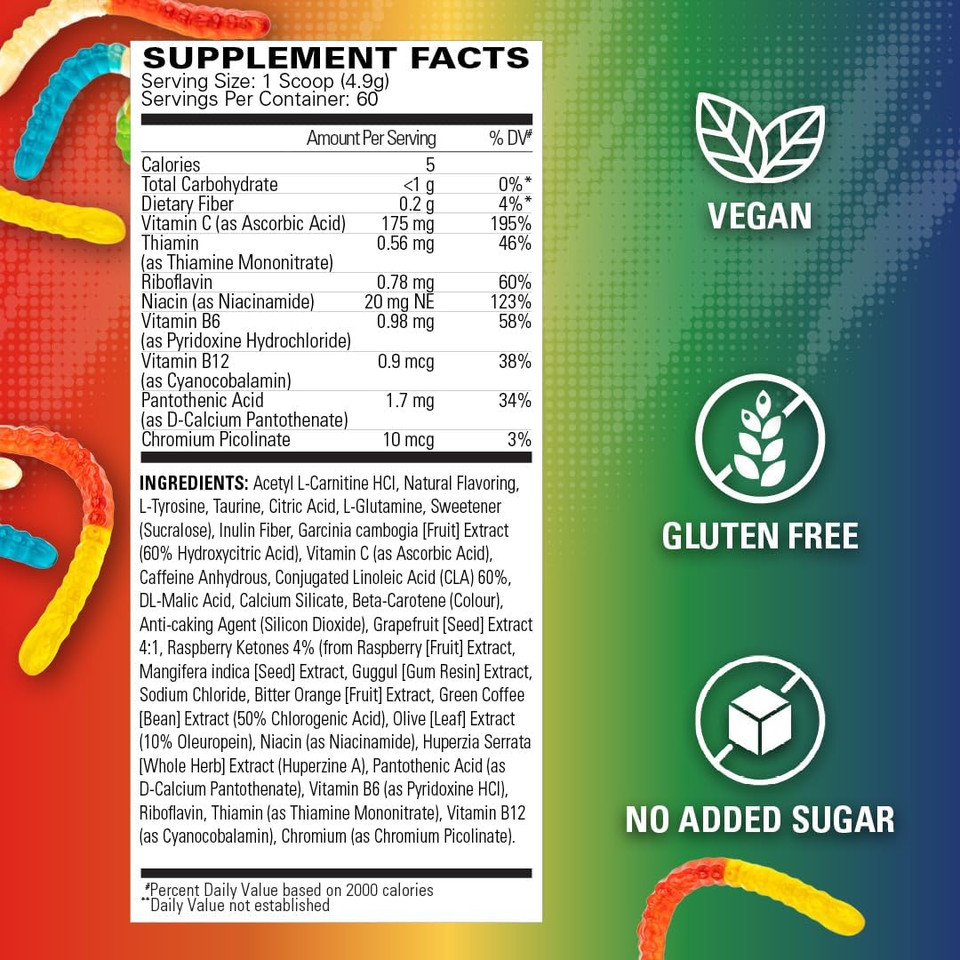 Ehp Labs Oxyshred Pre Workout Powder - Preworkout Powder With L Glutamine & Acetyl L Carnitine, Energy Boost Drink - Gummy Snake, 60 Servings Ehp Labs Oxyshred Pre Workout Powder - Preworkout Powder With L Glutamine & Acetyl L Carnitine, Energy Boost Drink - Gummy Snake, 60 Servings