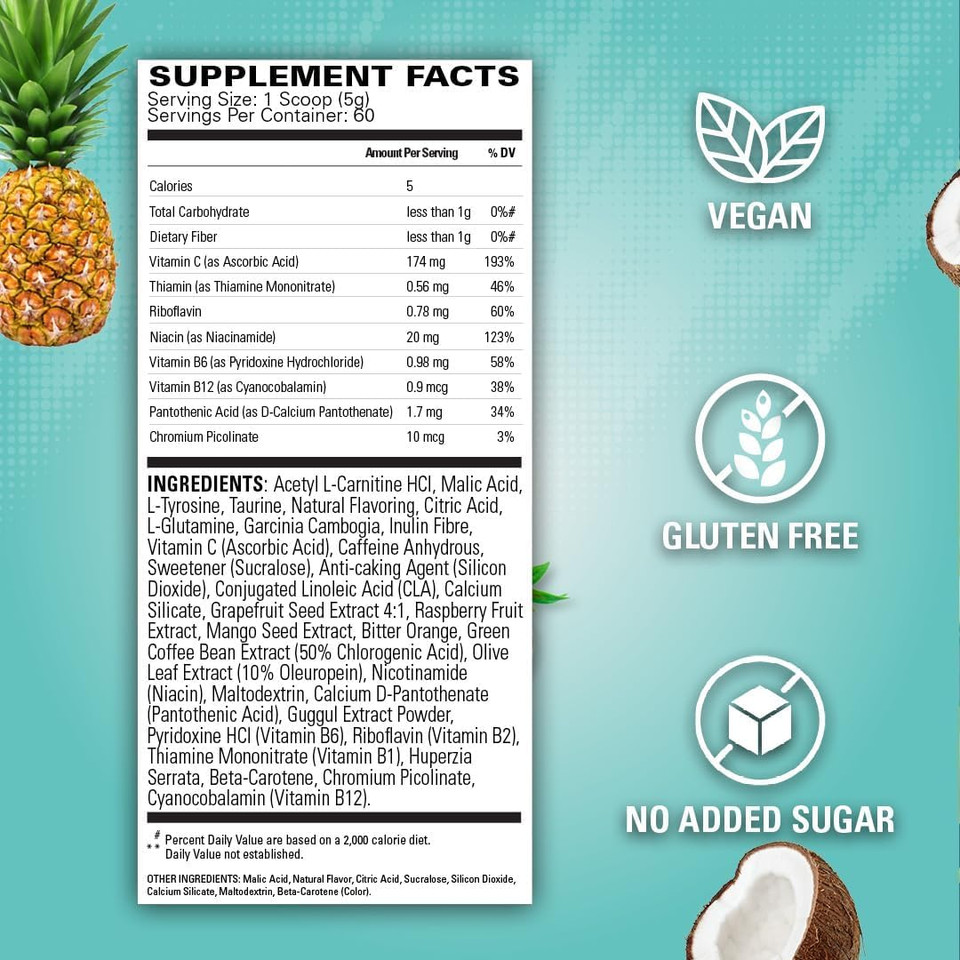 Ehp Labs Oxyshred Pre Workout Powder - Preworkout Powder With L Glutamine & Acetyl L Carnitine, Energy Boost Drink - Mango, 60 Servings Ehp Labs Oxyshred Pre Workout Powder - Preworkout Powder With L Glutamine & Acetyl L Carnitine, Energy Boost Drink - Mango, 60 Servings