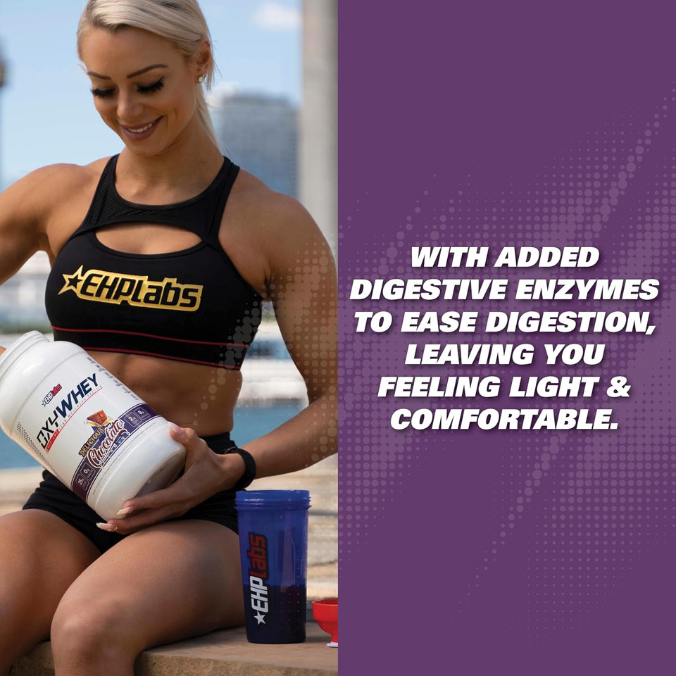 Ehp Labs Oxywhey Whey Protein Isolate Powder - 25G Of Whey Isolate Protein Powder, Meal Replacement Shake, Sugar Free Protein Powder - 25 Serves (Delicious Chocolate) Ehp Labs Oxywhey Whey Protein Isolate Powder - 25G Of Whey Isolate Protein Powder, Meal Replacement Shake, Sugar Free Protein Powder - 25 Serves (Delicious Chocolate)
