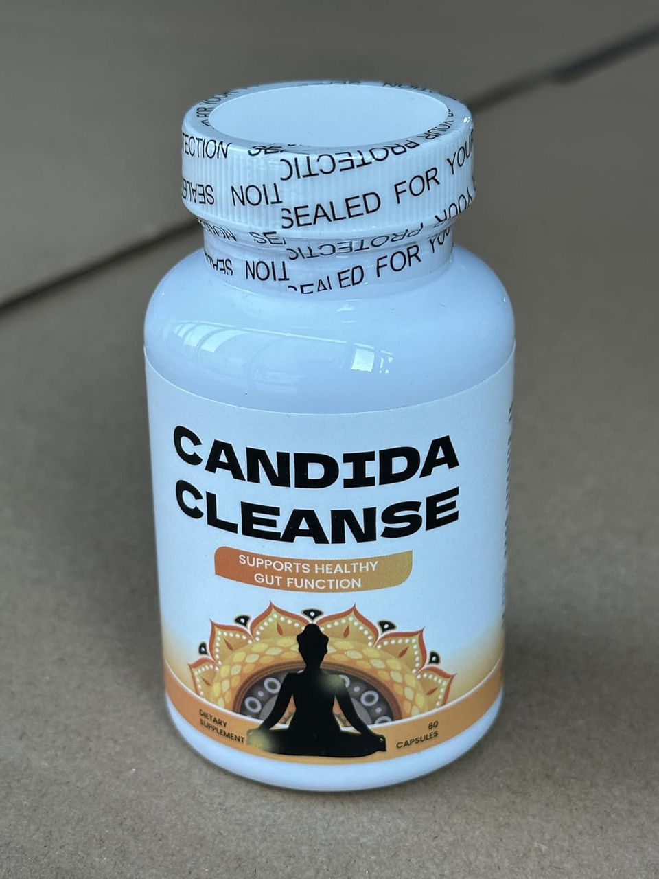 Candida Cleanse - Gut & Colon Support, Advanced Formula - Oregano Leaf, Wormwood, Black Walnut, Caprylic Acid