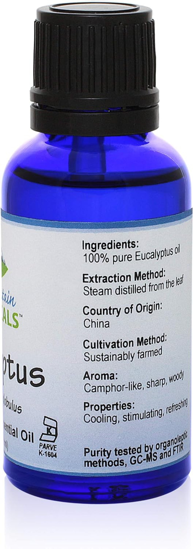 Eucalyptus (Eucalyptus Globulus) Essential Oil - 100% Pure Natural & Kosher - 1 Fl Oz Bottle