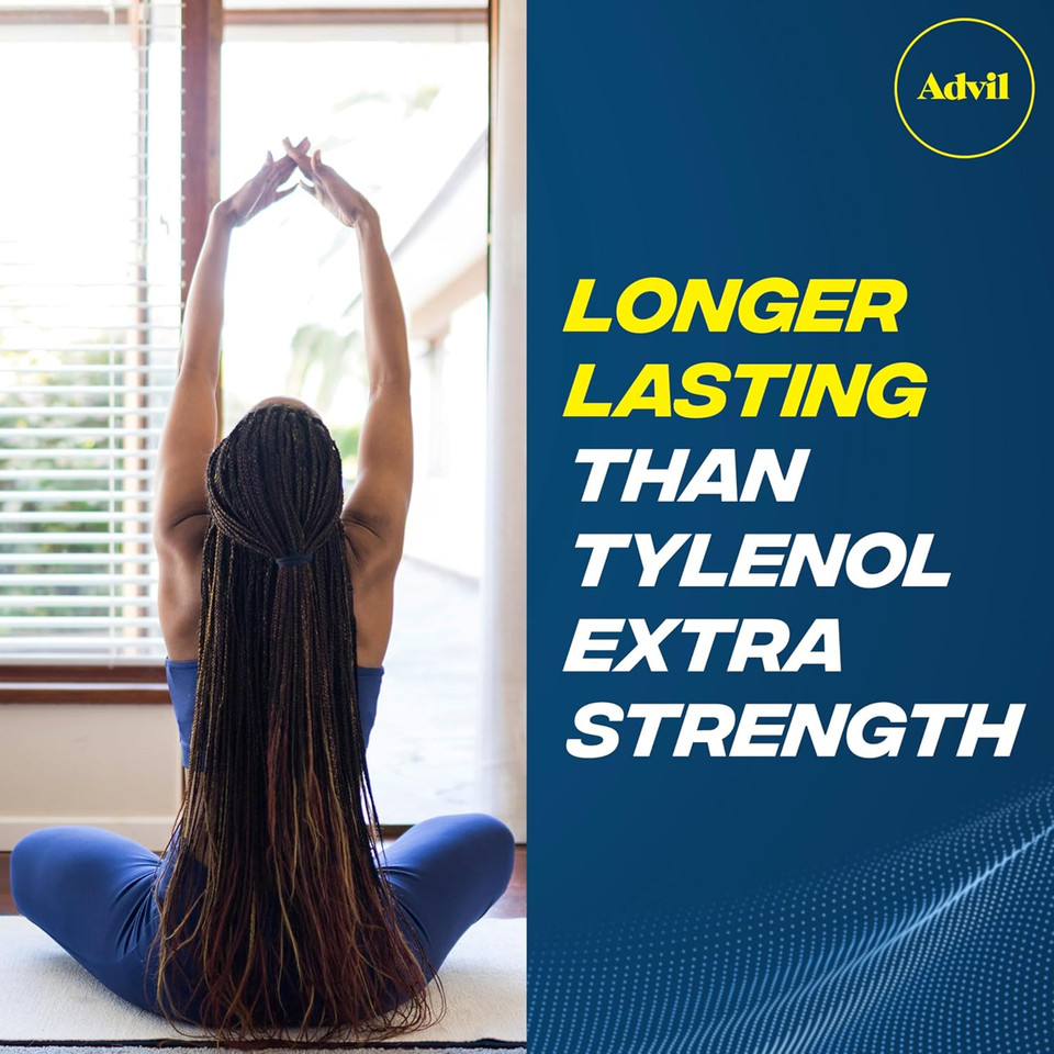 Advil Liqui-Gels Pain Reliever And Fever Reducer, Pain Medicine For Adults With Ibuprofen 200Mg For Headache, Backache, Menstrual Pain And Joint Pain Relief - 50X2 Liquid Filled Capsules