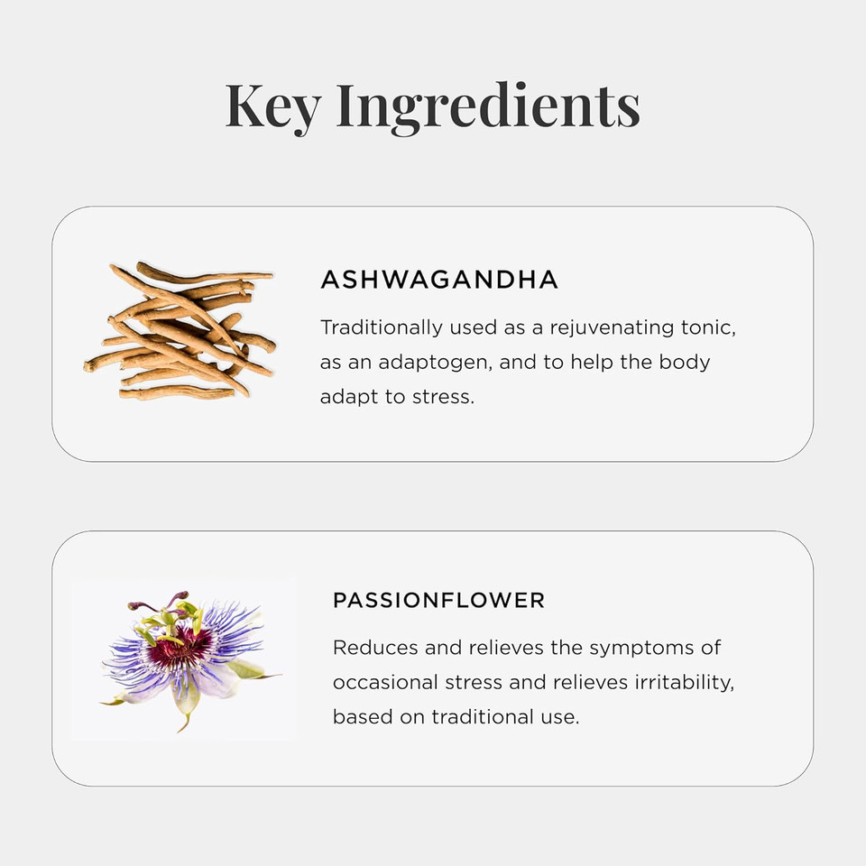 Jshealth Calm + Destress Supplement - 60 Capsules