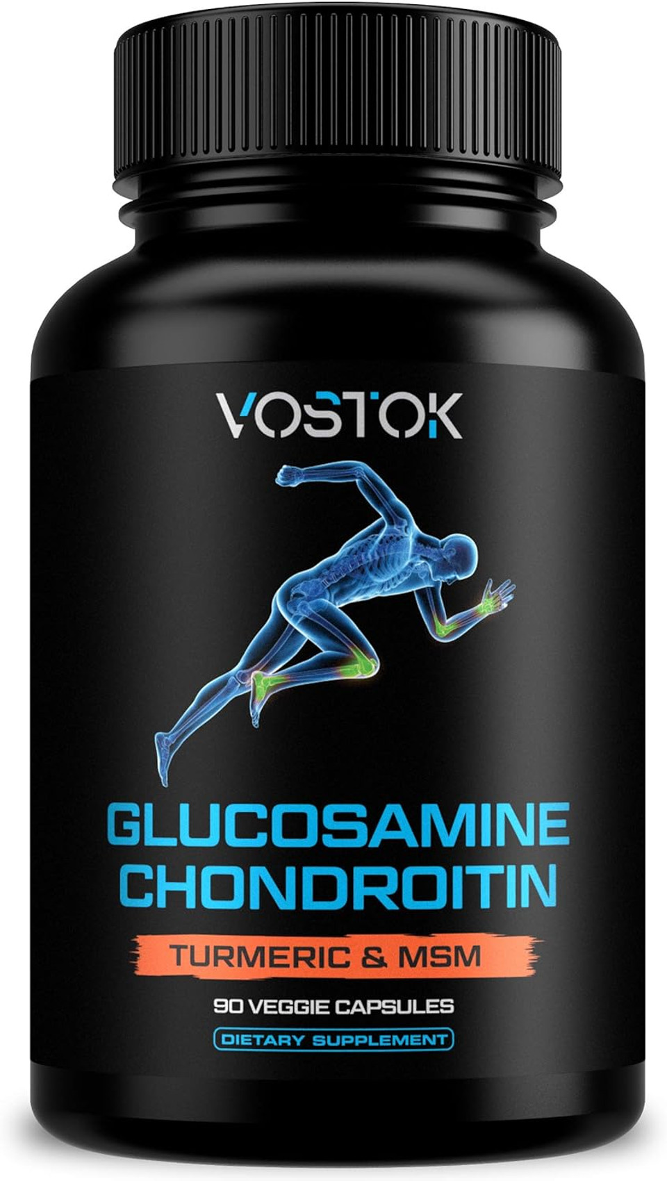 Glucosamine Chondroitin With Turmeric Msm Boswellia - Natural Joint Supplement For Men And Women - Supports Healthy Joint Structure, Function & Comfort - Non-Gmo And Gluten Free - 90 Capsules