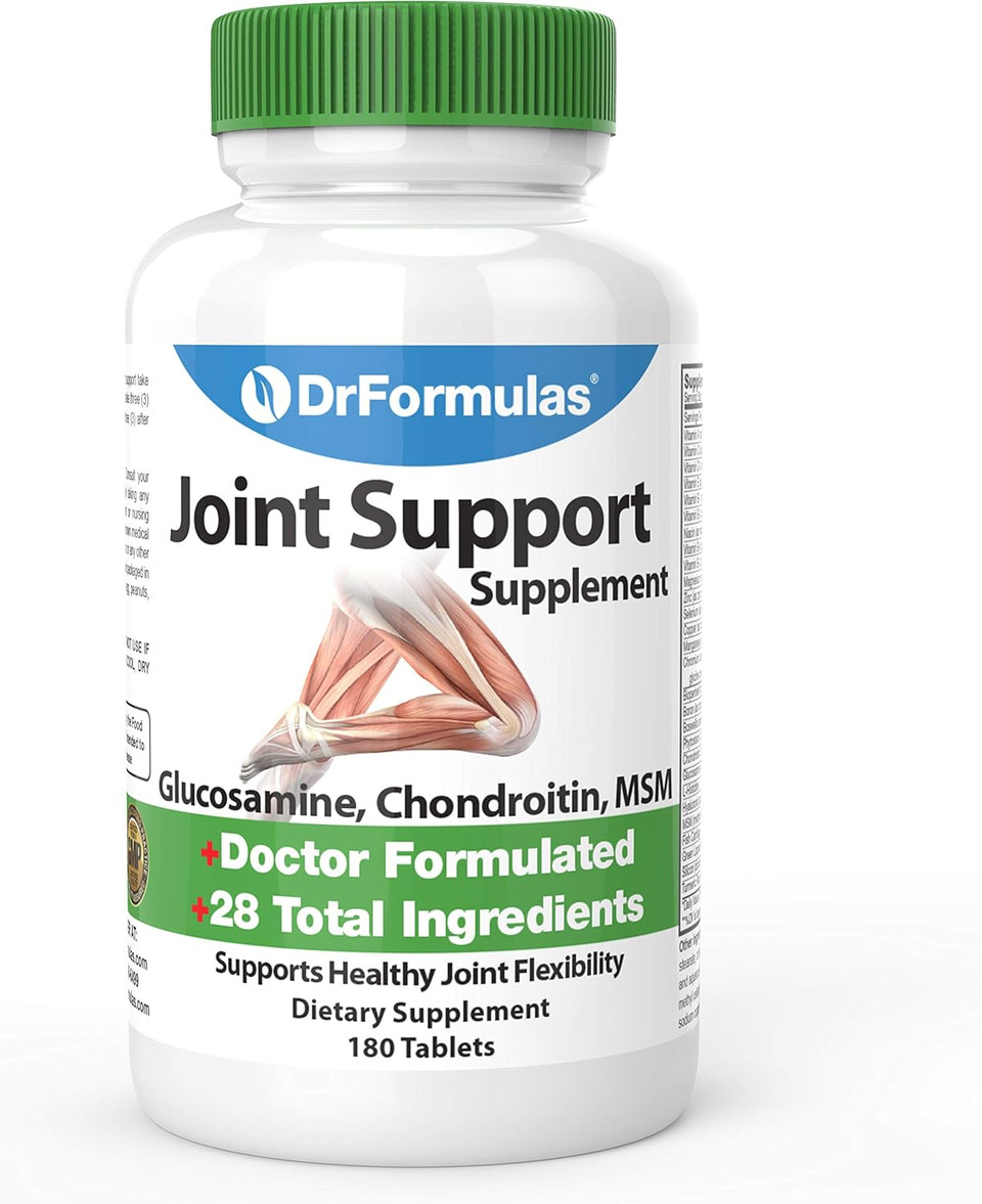 Drformulas Joint Support Supplements For Men & Women | Glucosamine Chondroitin Msm, (Mendamine) 60 Day Supply