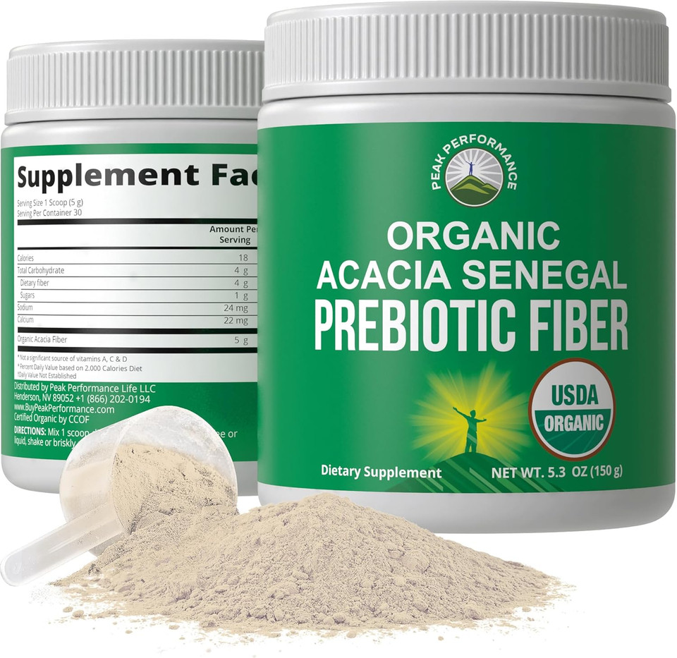 Organic Acacia Senegal Prebiotic Fiber Powder. Unflavored Usda Organic Plant Based Soluble Vegan Prebiotics Gut Health Supplement With Digestive Enzymes. Hsa + Fsa Eligible Vitamins Only List Approved Organic Acacia Senegal Prebiotic Fiber Powder. Unflavored Usda Organic Plant Based Soluble Vegan Prebiotics Gut Health Supplement With Digestive Enzymes. Hsa + Fsa Eligible Vitamins Only List Approved