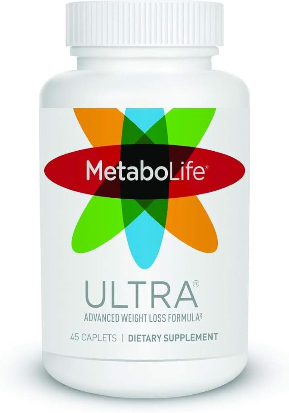 Metabolife Ultra - Dietary Supplement - Hunger Supplement For Women & Men - 800 Mg, 45 Caplets