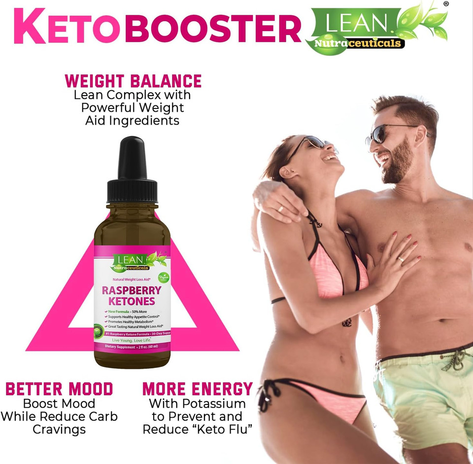 Weight Loss Keto Raspberry Ketone Drops, Appetite Suppressant Fat Burner Diet Energy Supplement Metabolism Booster That Work For Belly For Men And Women, Slim Faster Than Gummy Pill Capsule Tea, 60 Ml