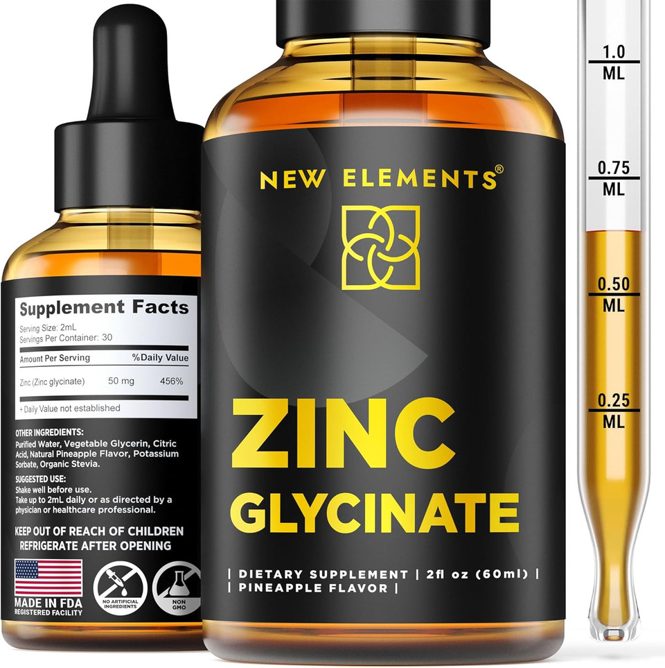 Zinc Supplements 50Mg | Liquid Zinc Supplement | Zinc Glycinate Drops For Adults | Supports Immune Health | Metabolism | Skin Care Supplement | Non-Gmo | Vegan | Gluten-Free Zinc Supplements 50Mg | Liquid Zinc Supplement | Zinc Glycinate Drops For Adults | Supports Immune Health | Metabolism | Skin Care Supplement | Non-Gmo | Vegan | Gluten-Free
