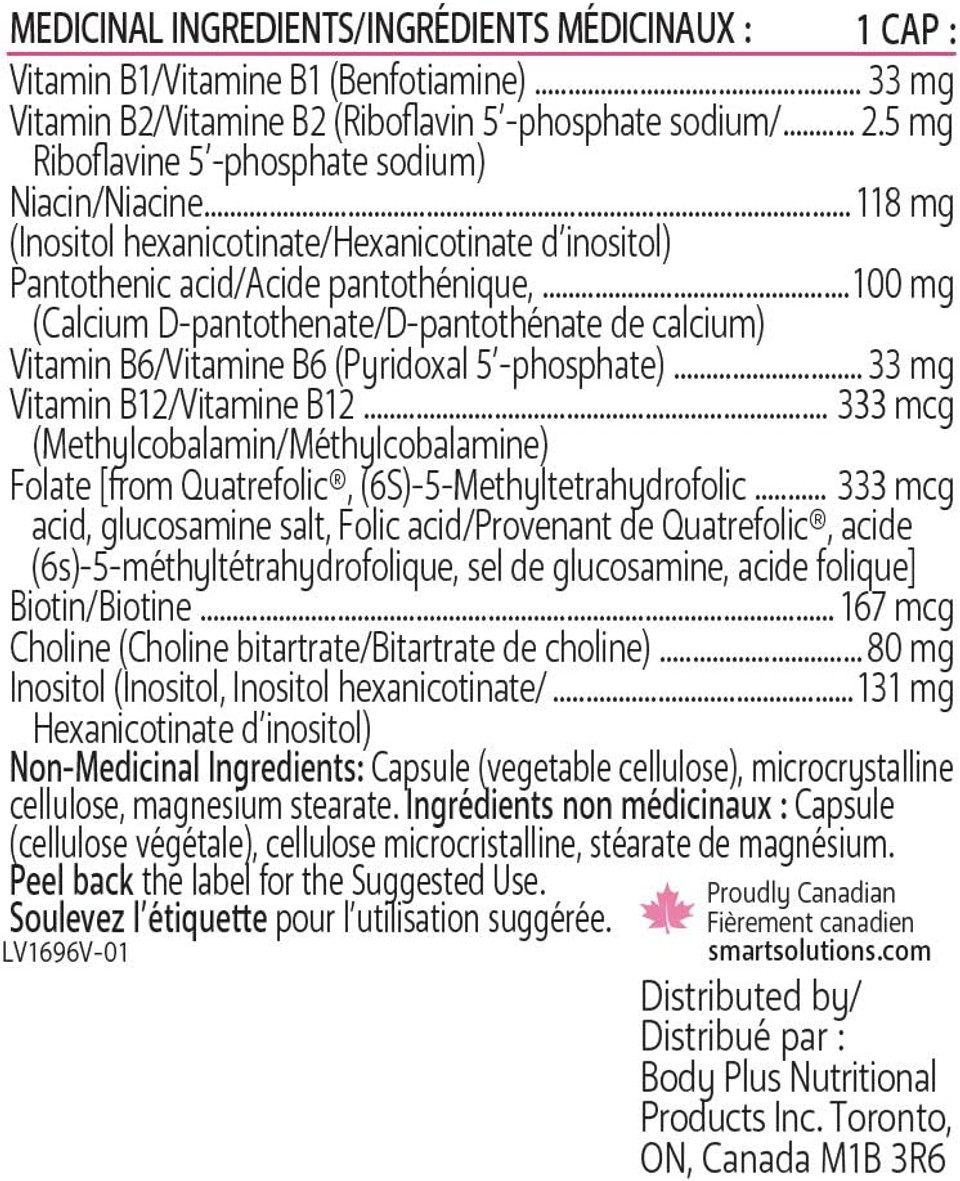 B Smart B Complex, 90 Ct