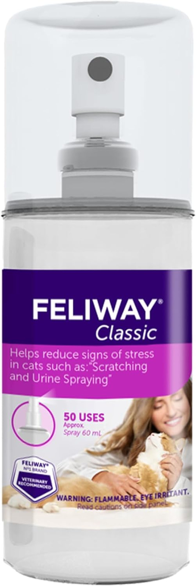 Feliway Classic Cat Calming Pheromone Spray (60 Ml)